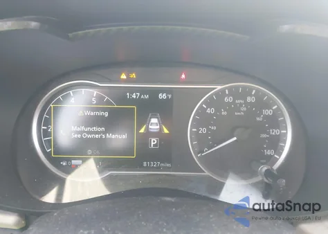 2021 Nissan Versa Sv Xtronic Cvt z USA, uszkodzony, nr VIN 3N1CN8EV3ML811207